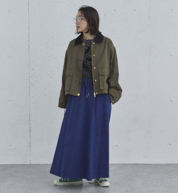 Doux archives「デニムイージーフレアスカート」|スカート|