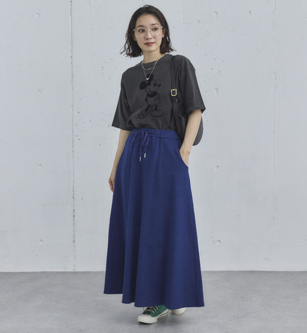Doux archives「デニムイージーフレアスカート」|スカート|