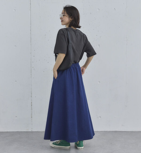 Doux archives「デニムイージーフレアスカート」|スカート|