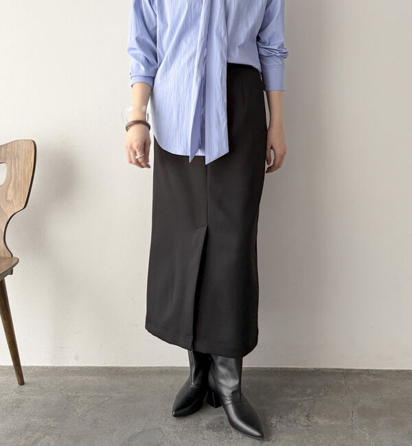Doux archives「ベーシックタイトスカート」|スカート|BLACK