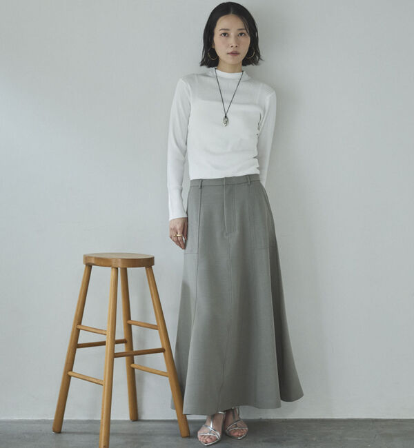 Doux archives「アウトポケットセミフレアスカート」|スカート|