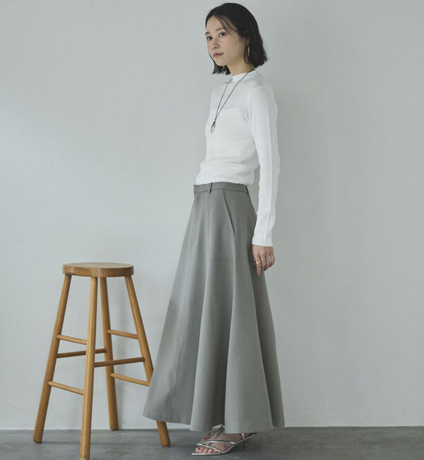 Doux archives「アウトポケットセミフレアスカート」|スカート|