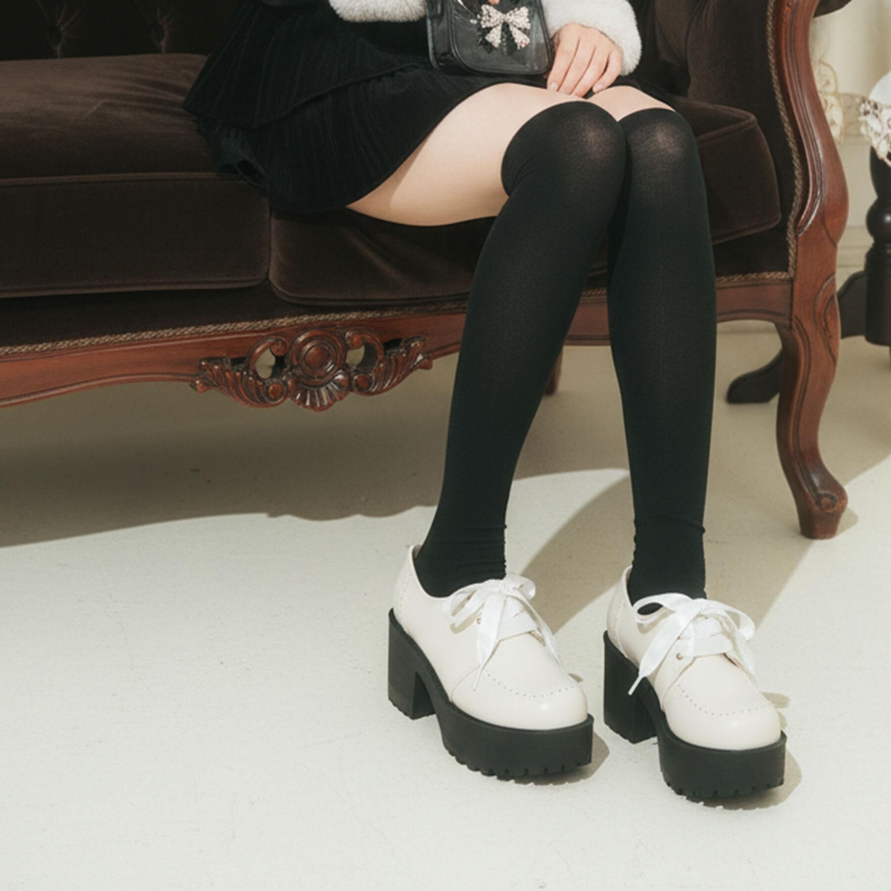 csT&P「厚底レースアップシューズ」|パンプス|