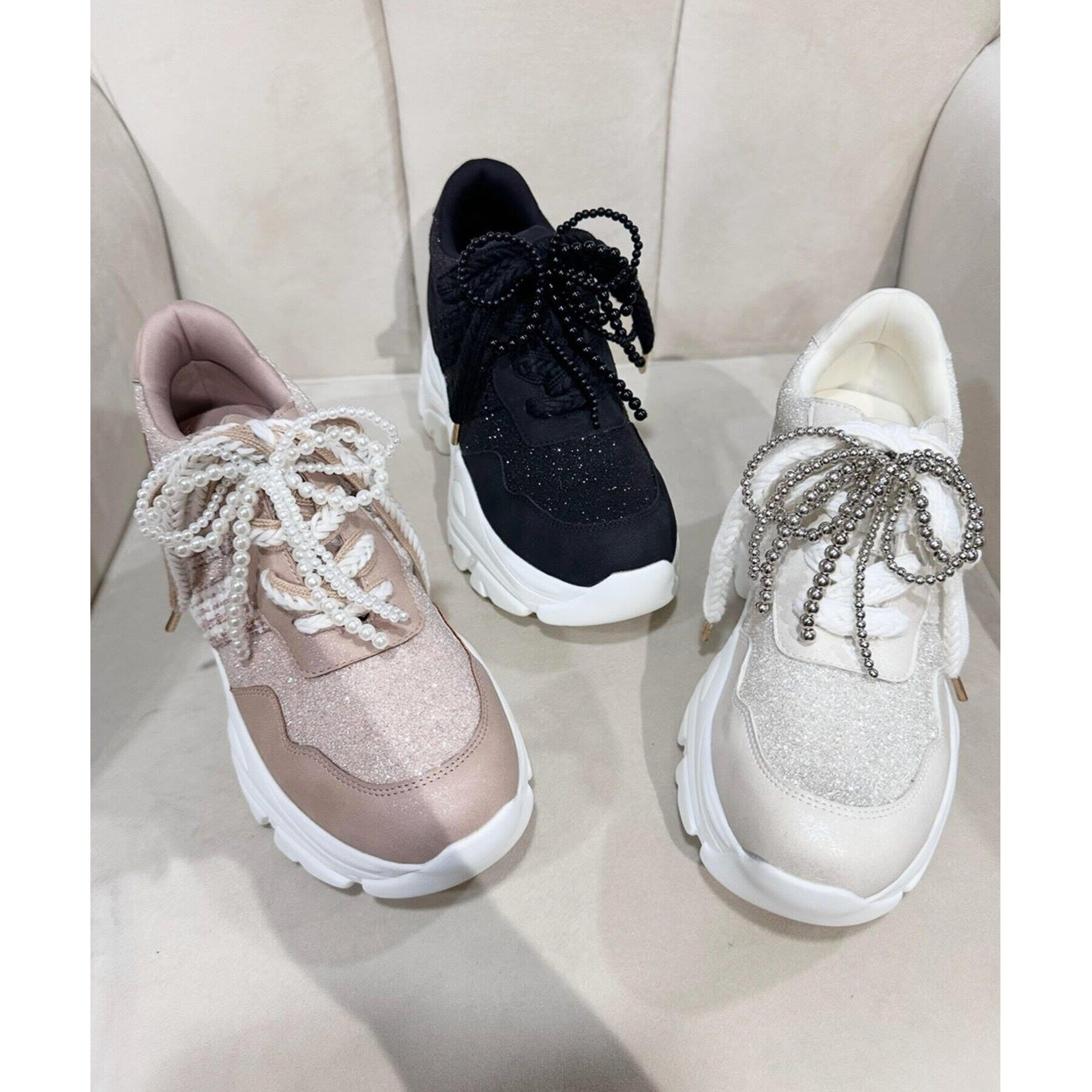 ESPERANZA「リボンビーズスニーカーリング」|その他|