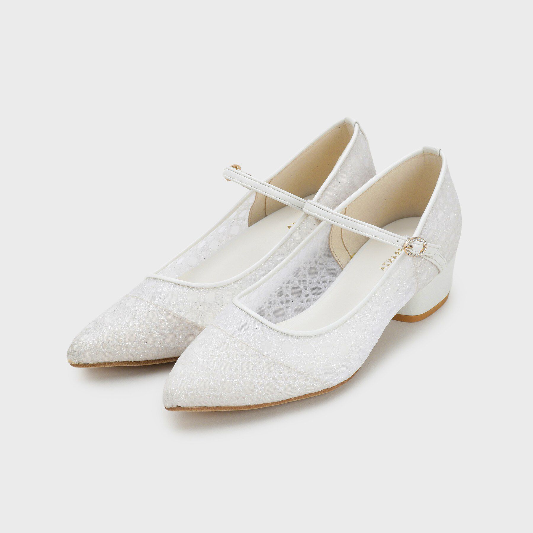 ESPERANZA「甲ストラップシアーパンプス」|パンプス|