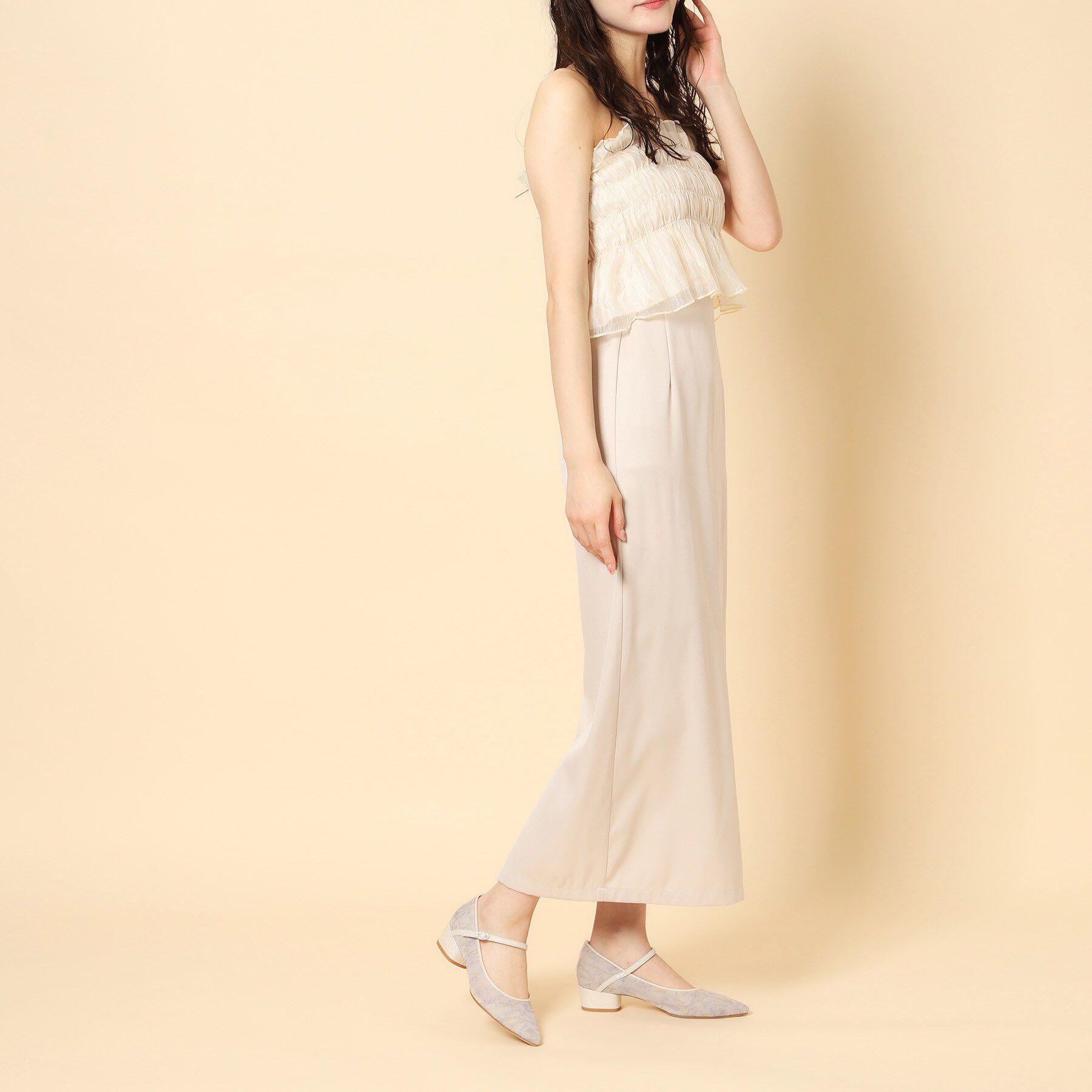 ESPERANZA「甲ストラップシアーパンプス」|パンプス|