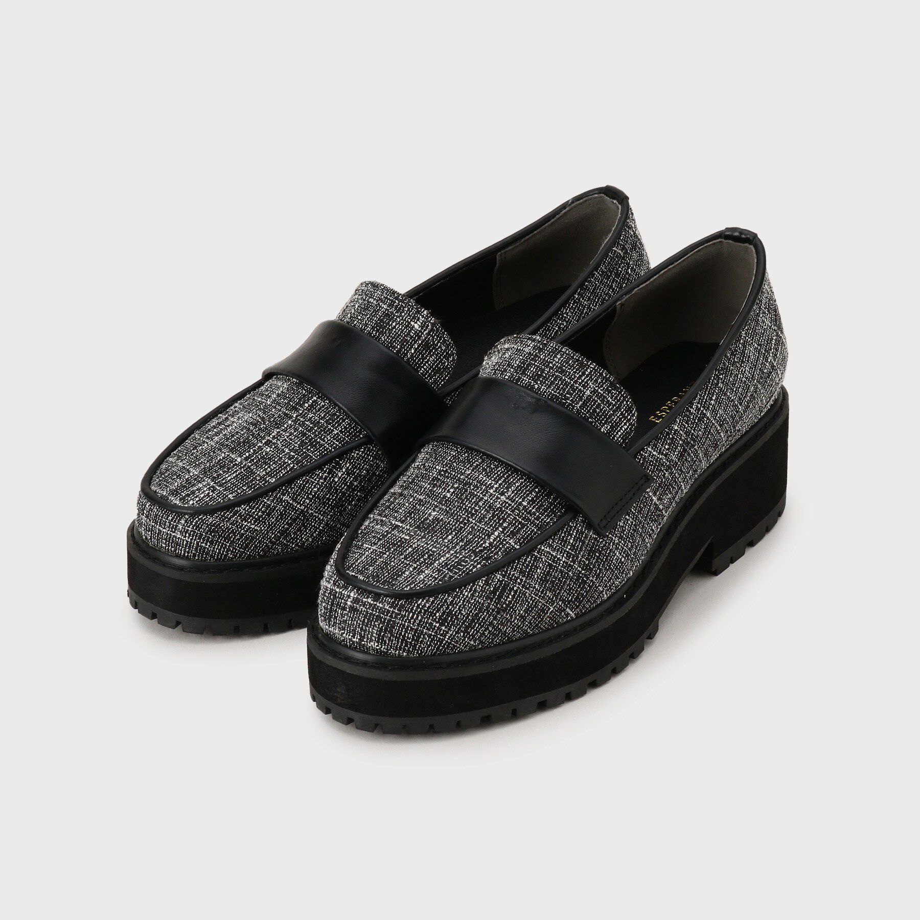 ESPERANZA「晴雨兼用リボン厚底ローファー」|パンプス|