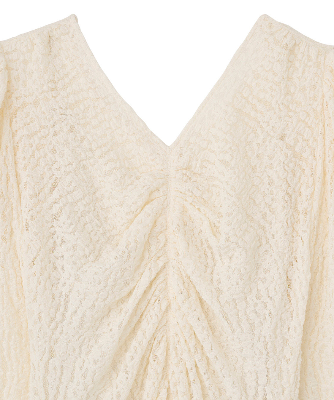 COCO DEAL「ストレッチレースギャザーワンピース」|ワンピース|