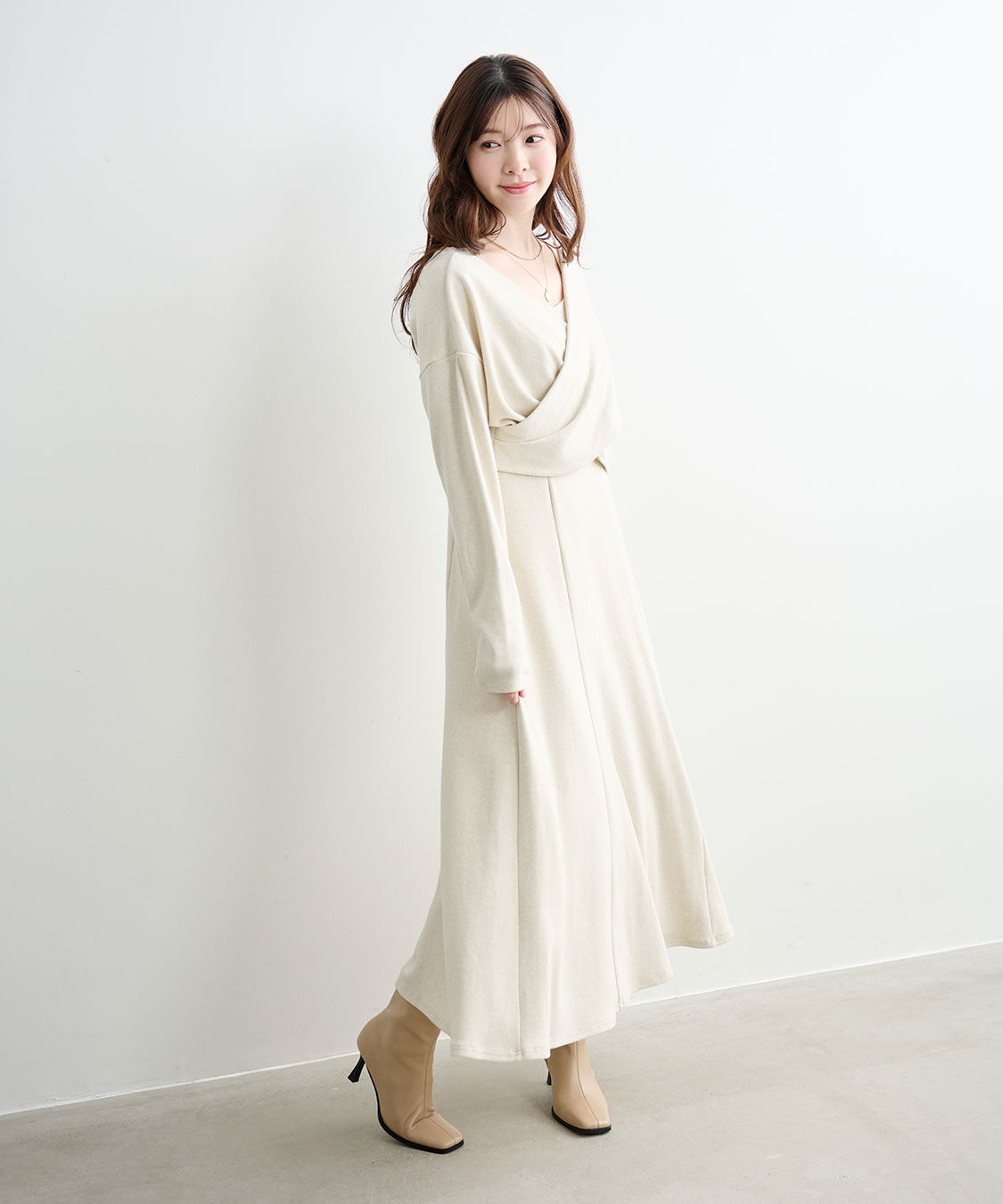 COCO DEAL「2WAYカシュクールトップス&times;キャミワンピース」|ワンピース|