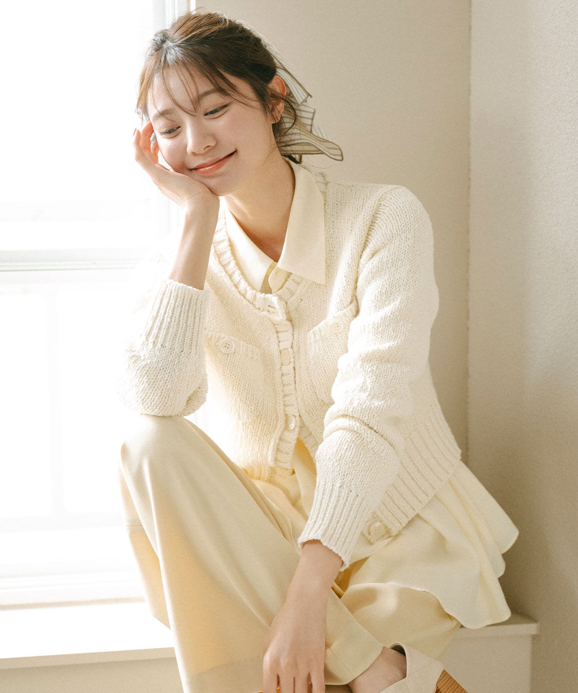 COCO DEAL「ポケットディティールコンパクトニットカーディガン」|ニット・セーター|