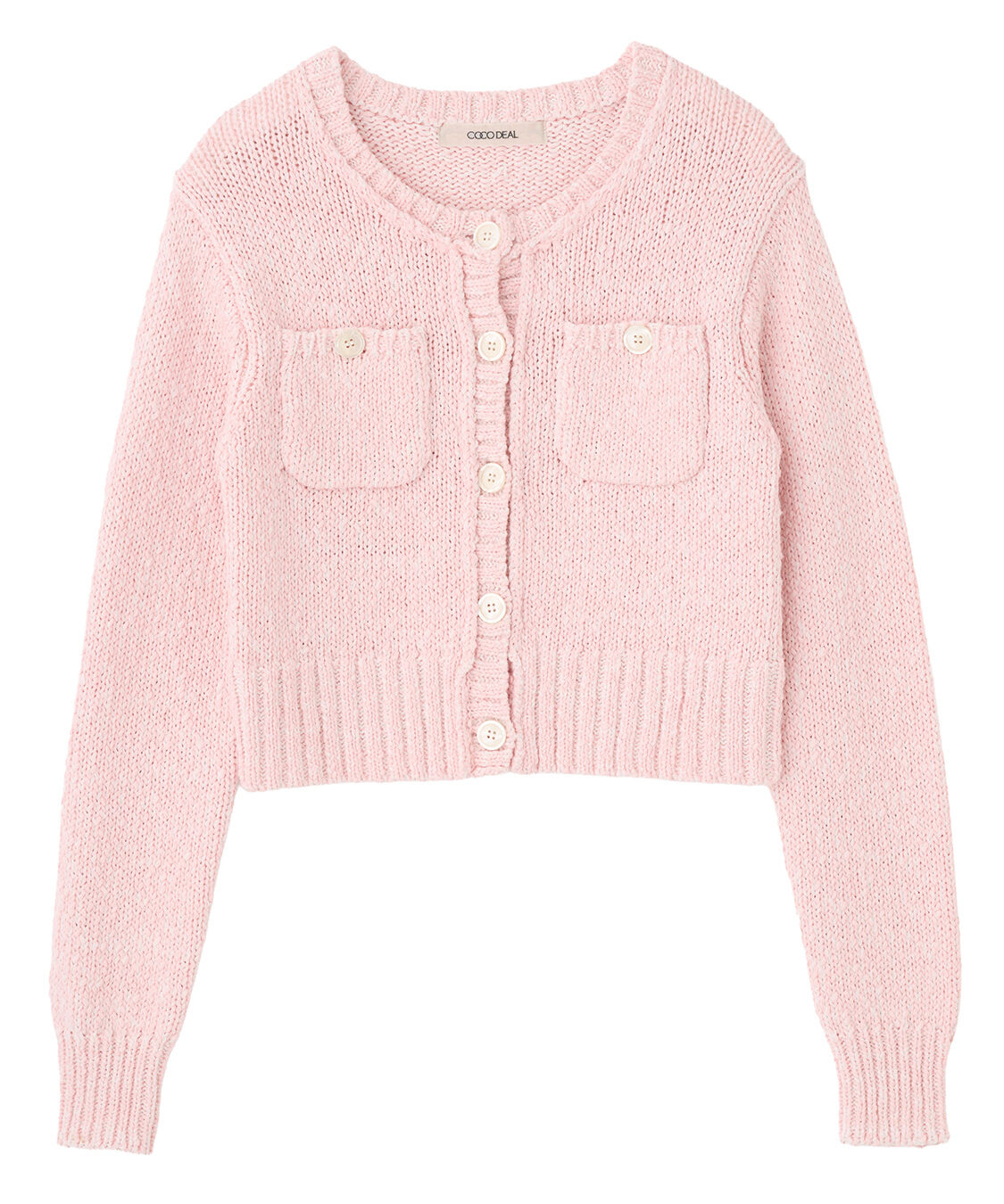 COCO DEAL「ポケットディティールコンパクトニットカーディガン」|ニット・セーター|
