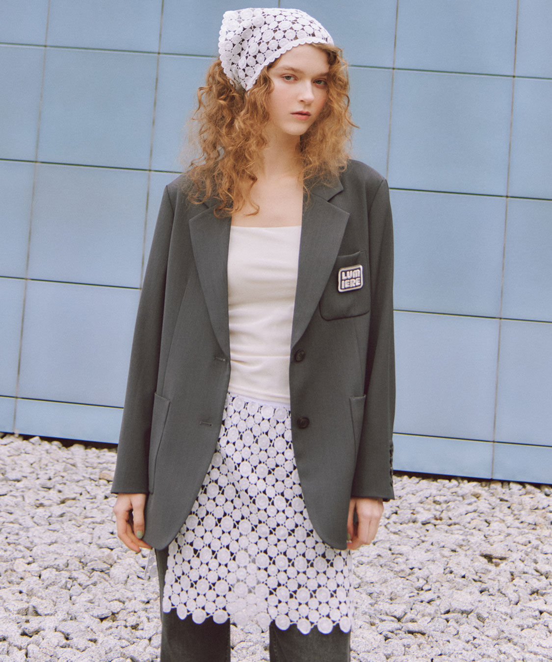 COCO DEAL「ワッペン付きテーラードジャケット」|テーラードジャケット|