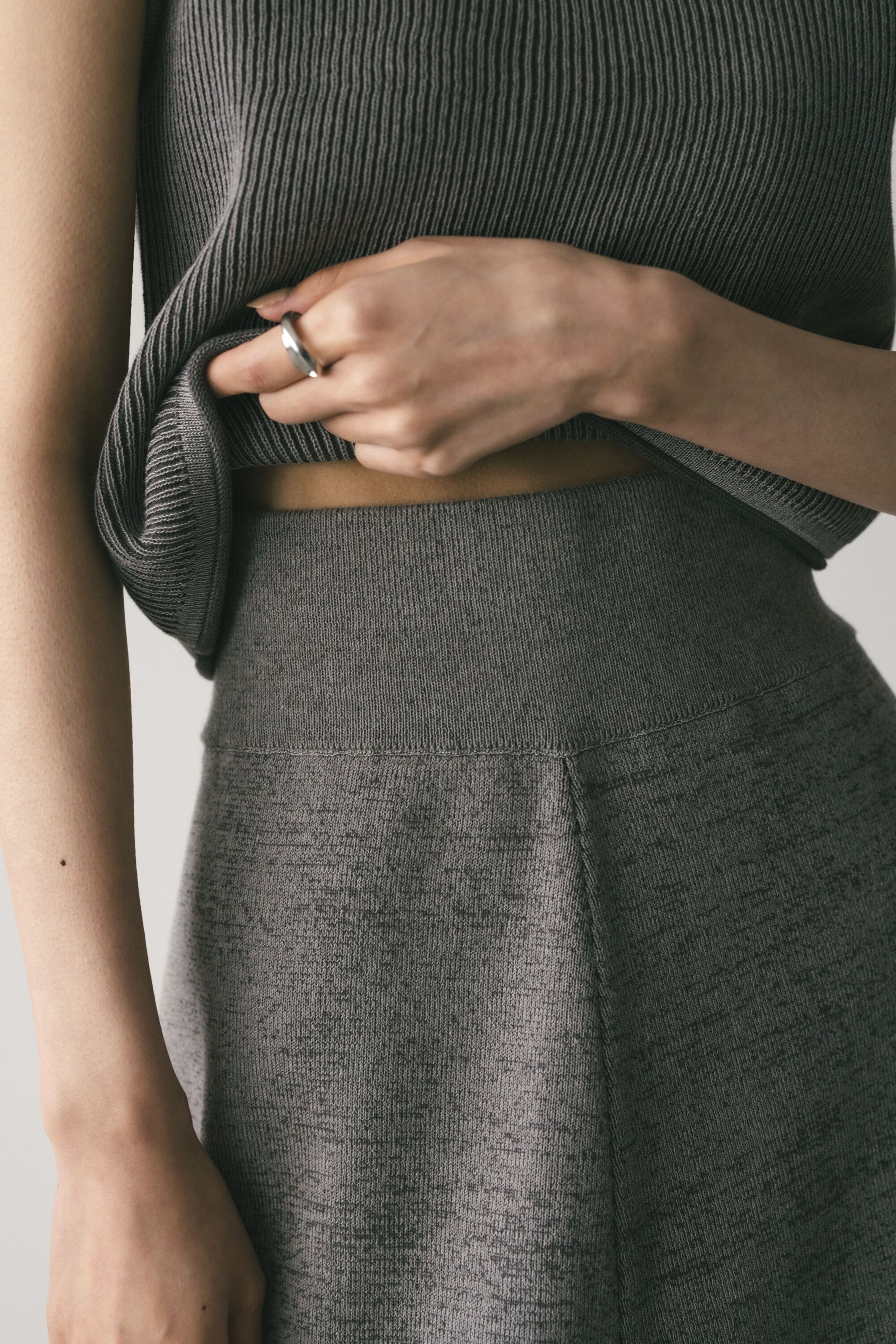 STYLEMIXER「セットアップコンビネーションニットスカート」|スカート|