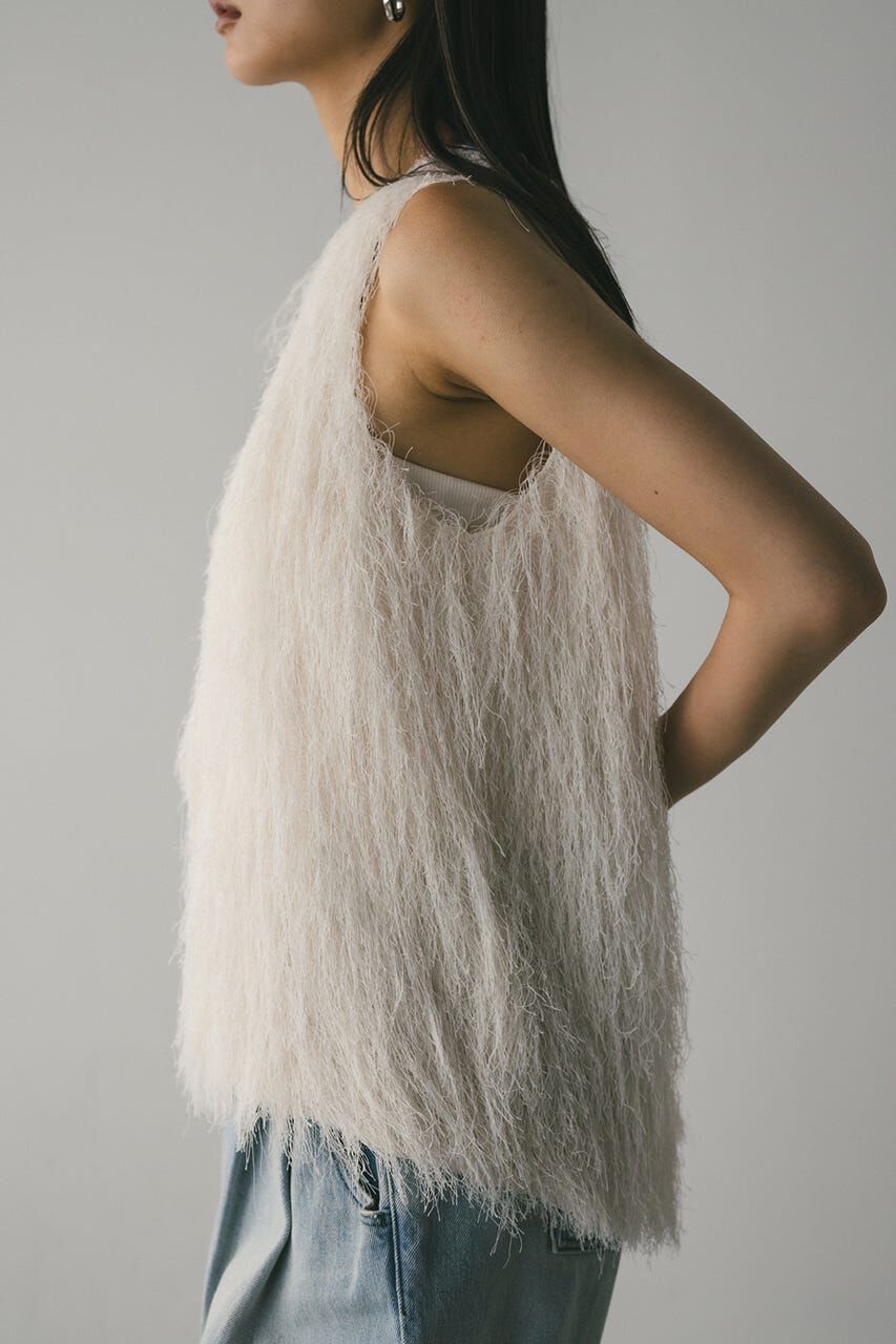 STYLEMIXER「フリンジルーズトップ」|タンクトップ|