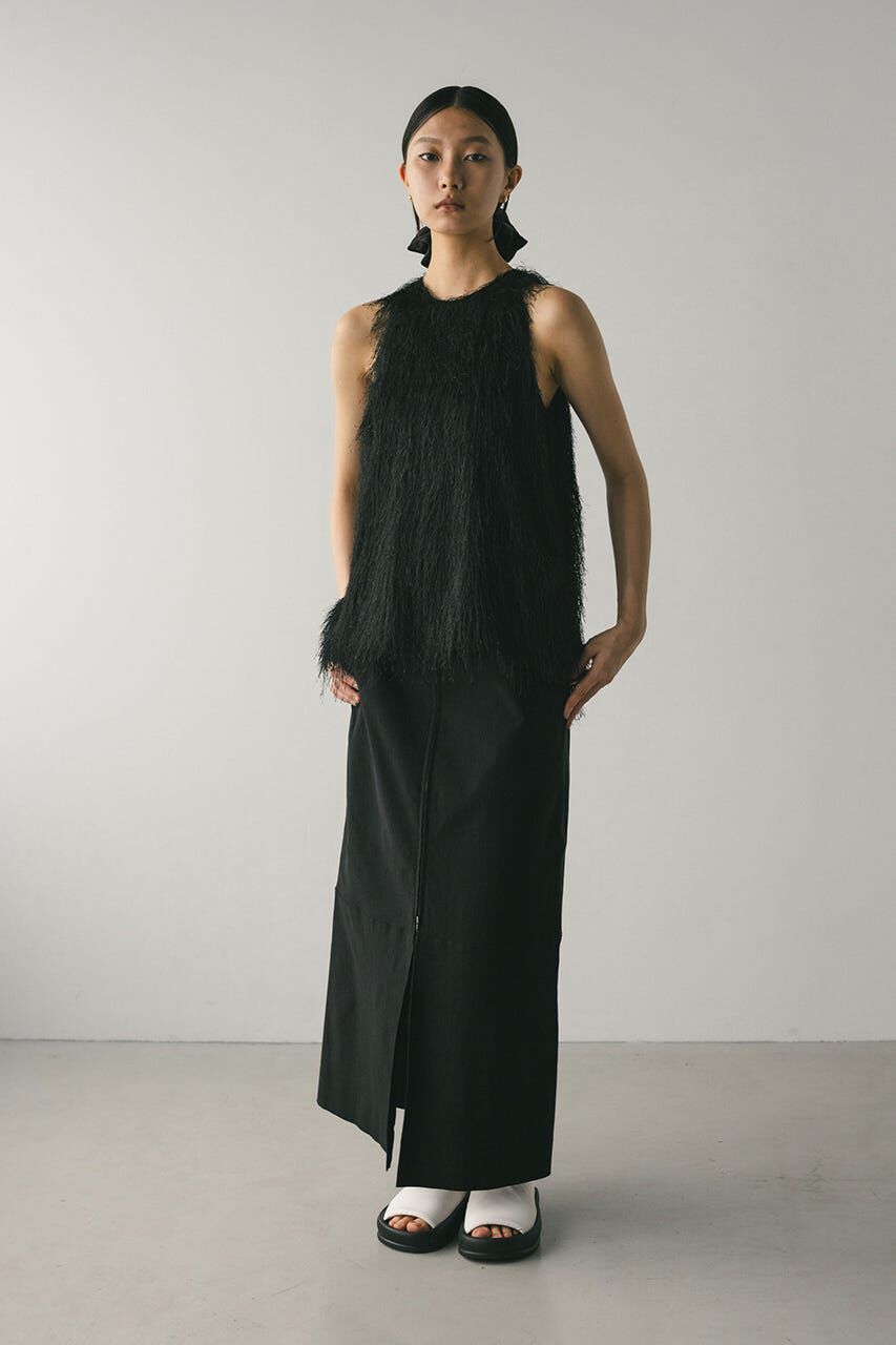 STYLEMIXER「フリンジルーズトップ」|タンクトップ|