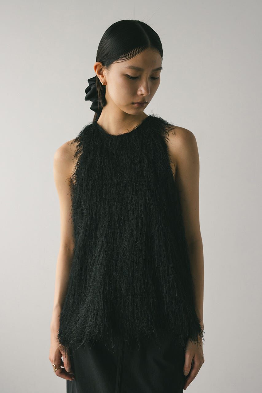 STYLEMIXER「フリンジルーズトップ」|タンクトップ|