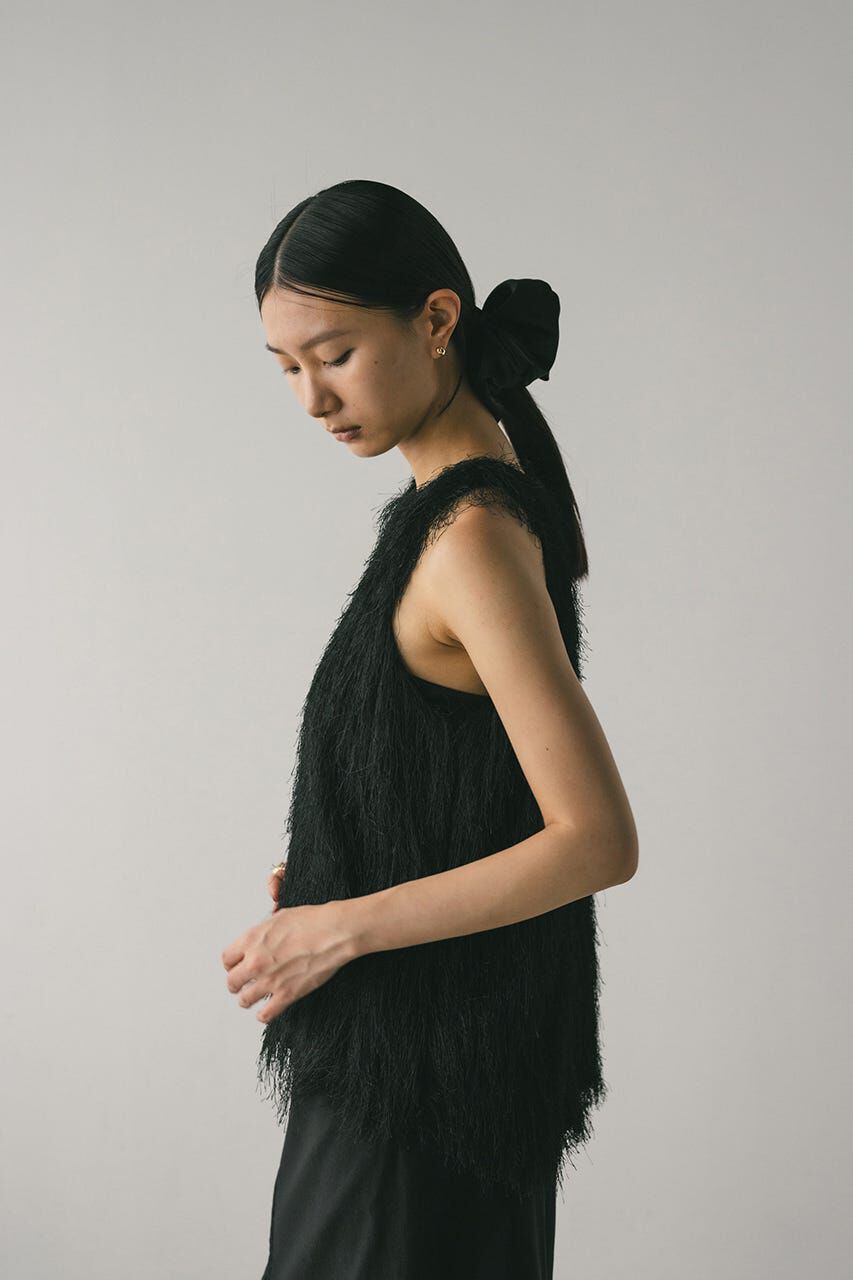 STYLEMIXER「フリンジルーズトップ」|タンクトップ|