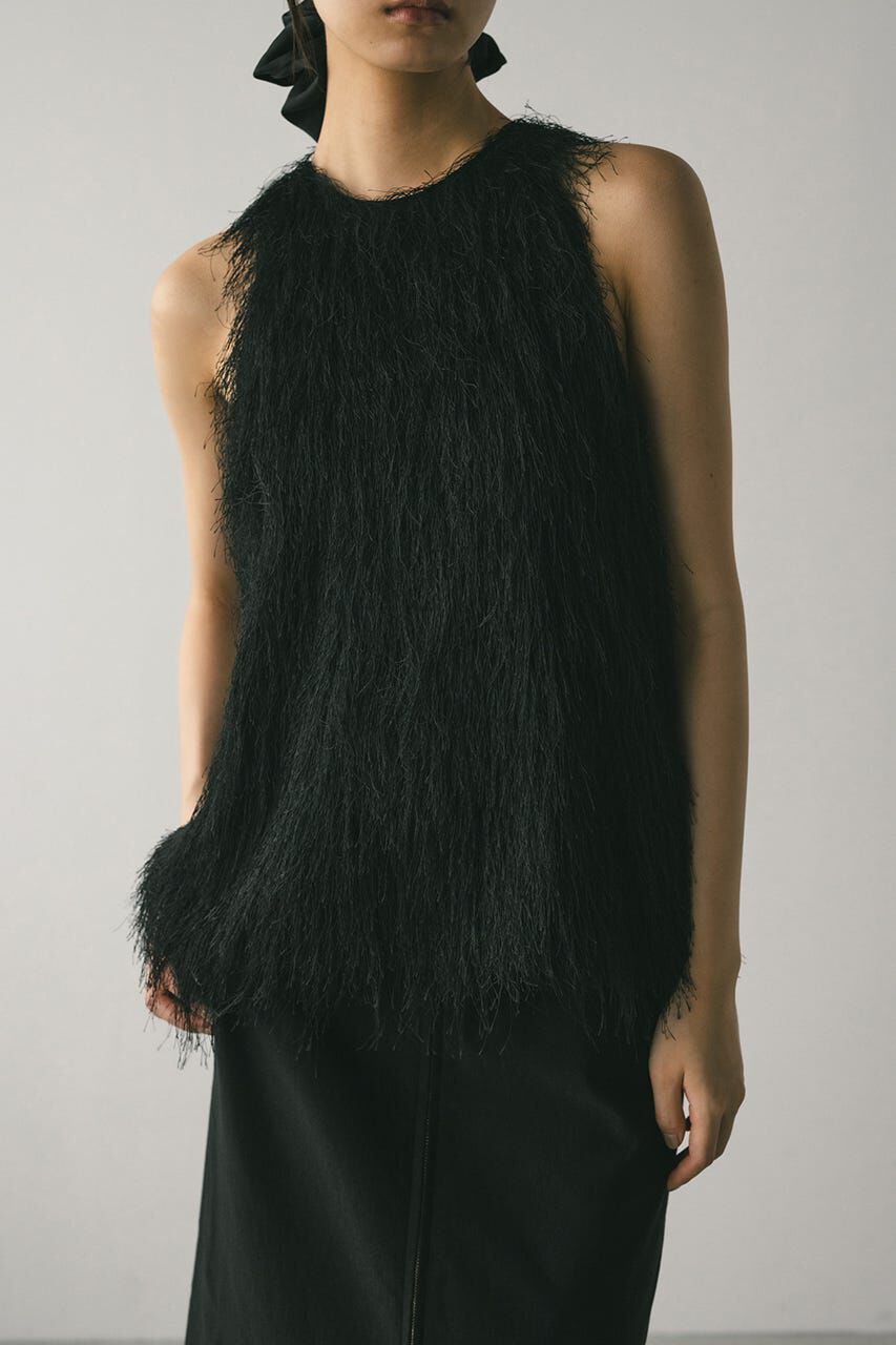 STYLEMIXER「フリンジルーズトップ」|タンクトップ|