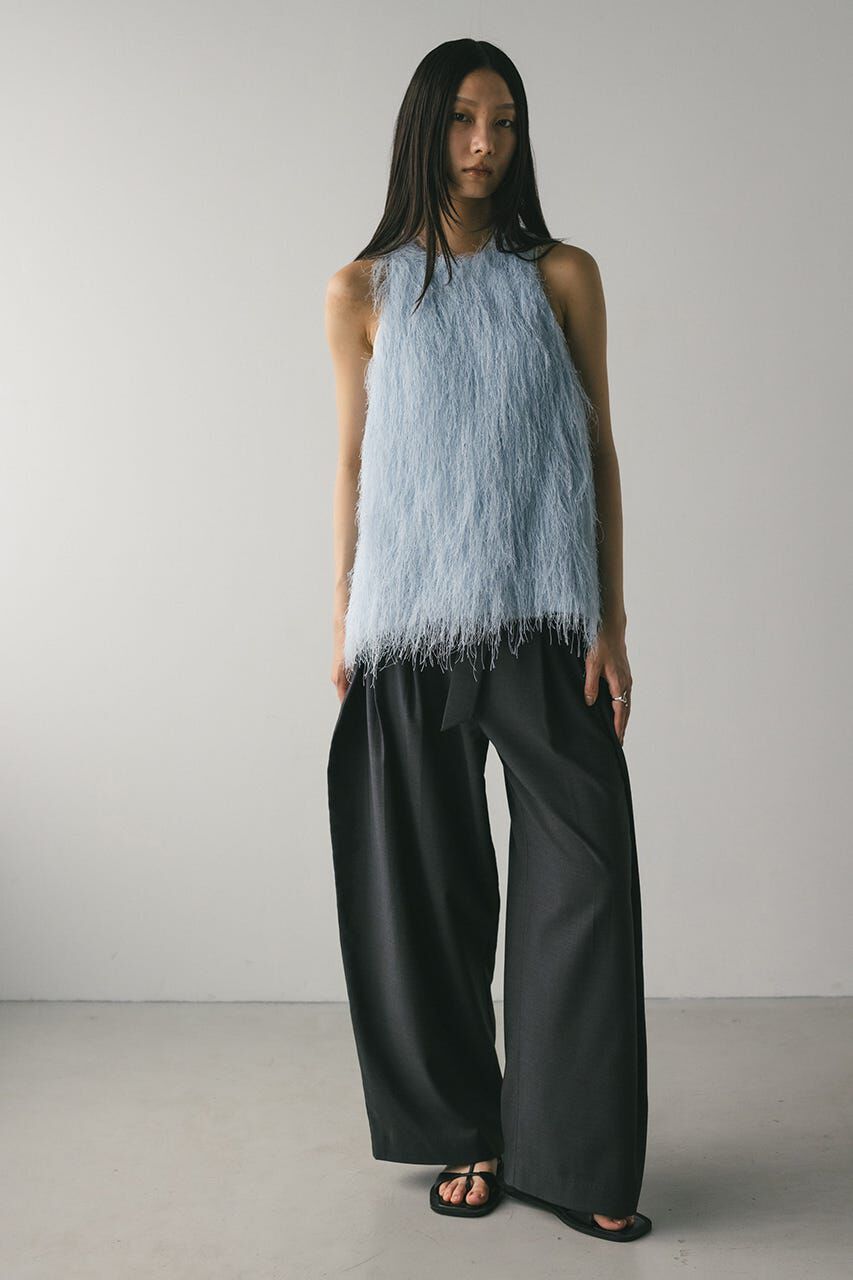 STYLEMIXER「フリンジルーズトップ」|タンクトップ|