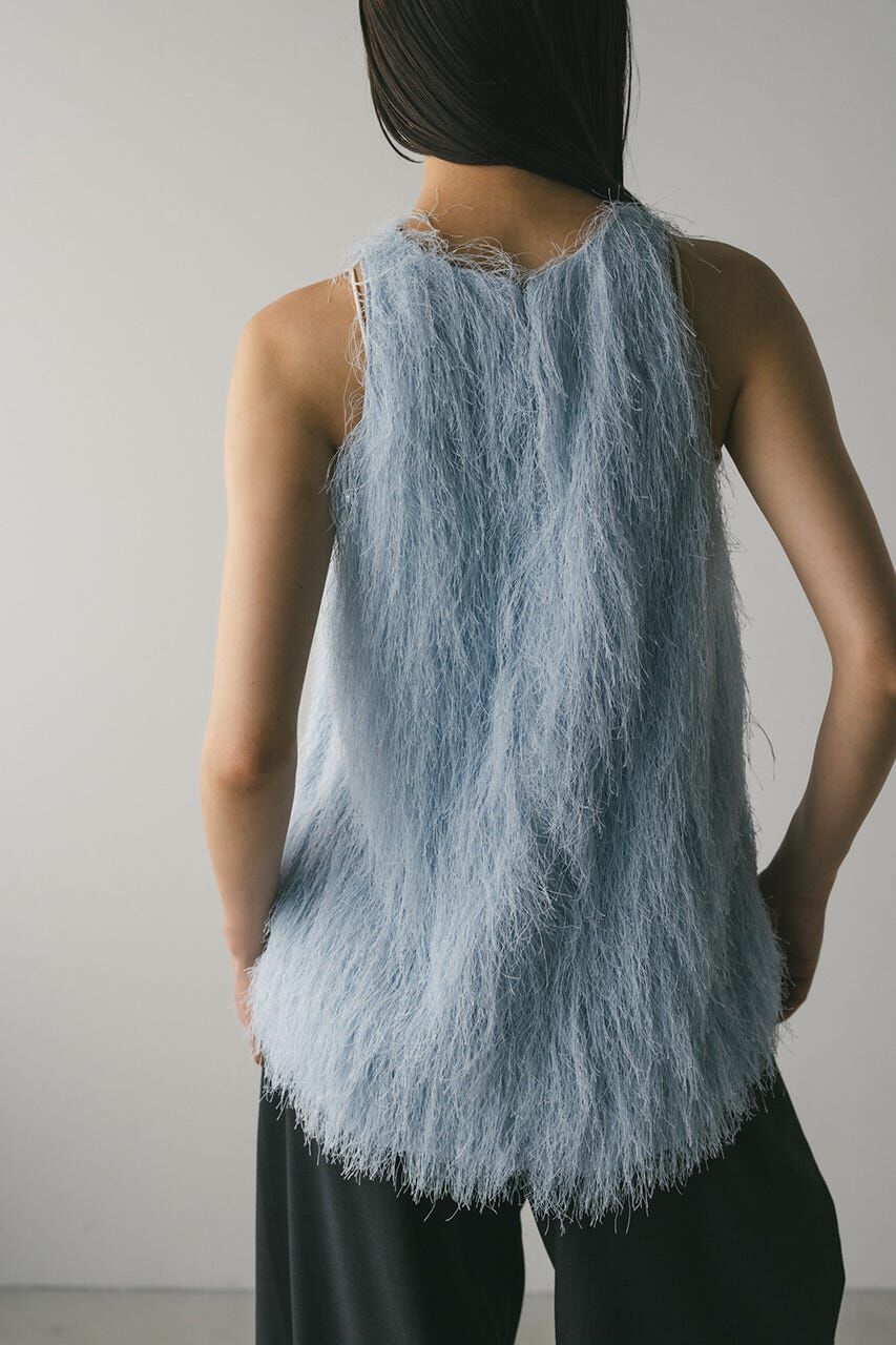 STYLEMIXER「フリンジルーズトップ」|タンクトップ|