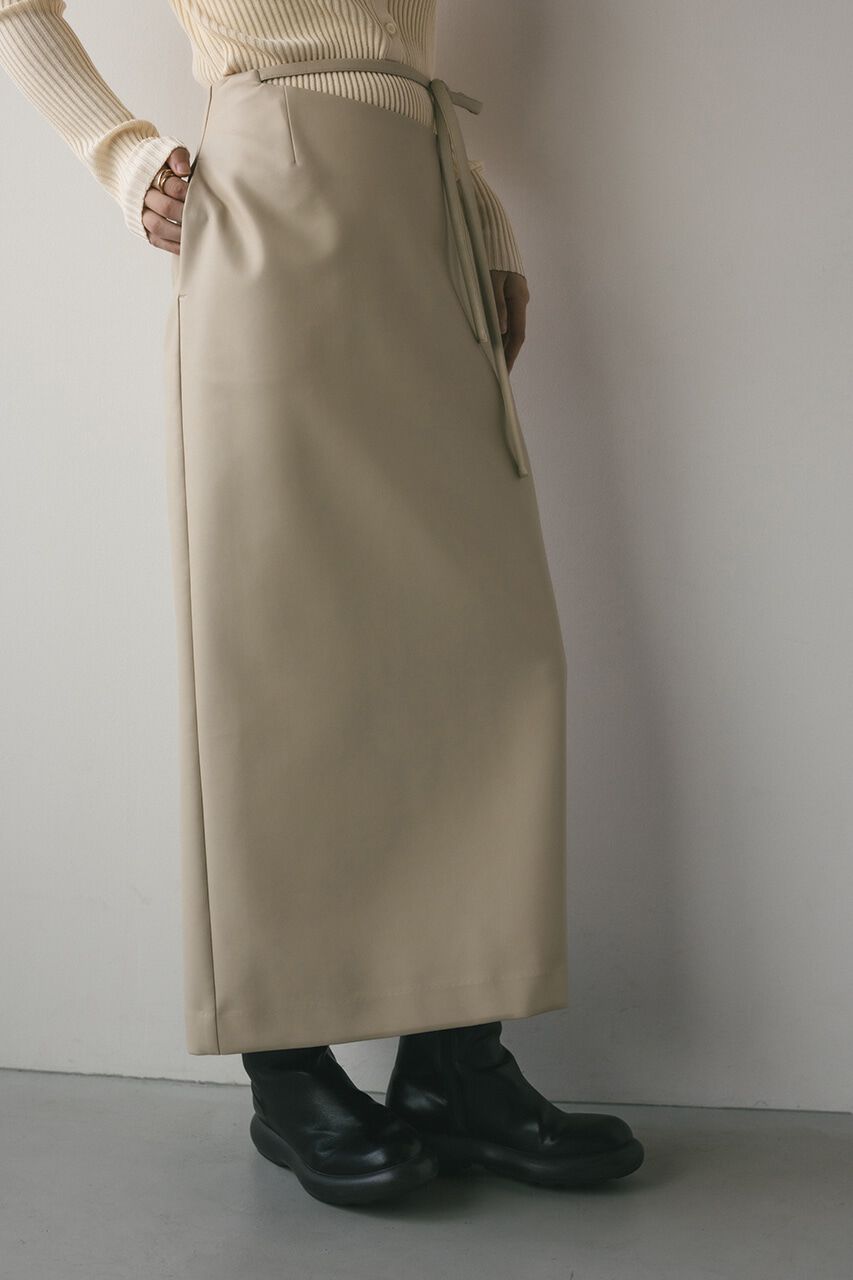 STYLEMIXER「スランティングストリングスカート」|スカート|