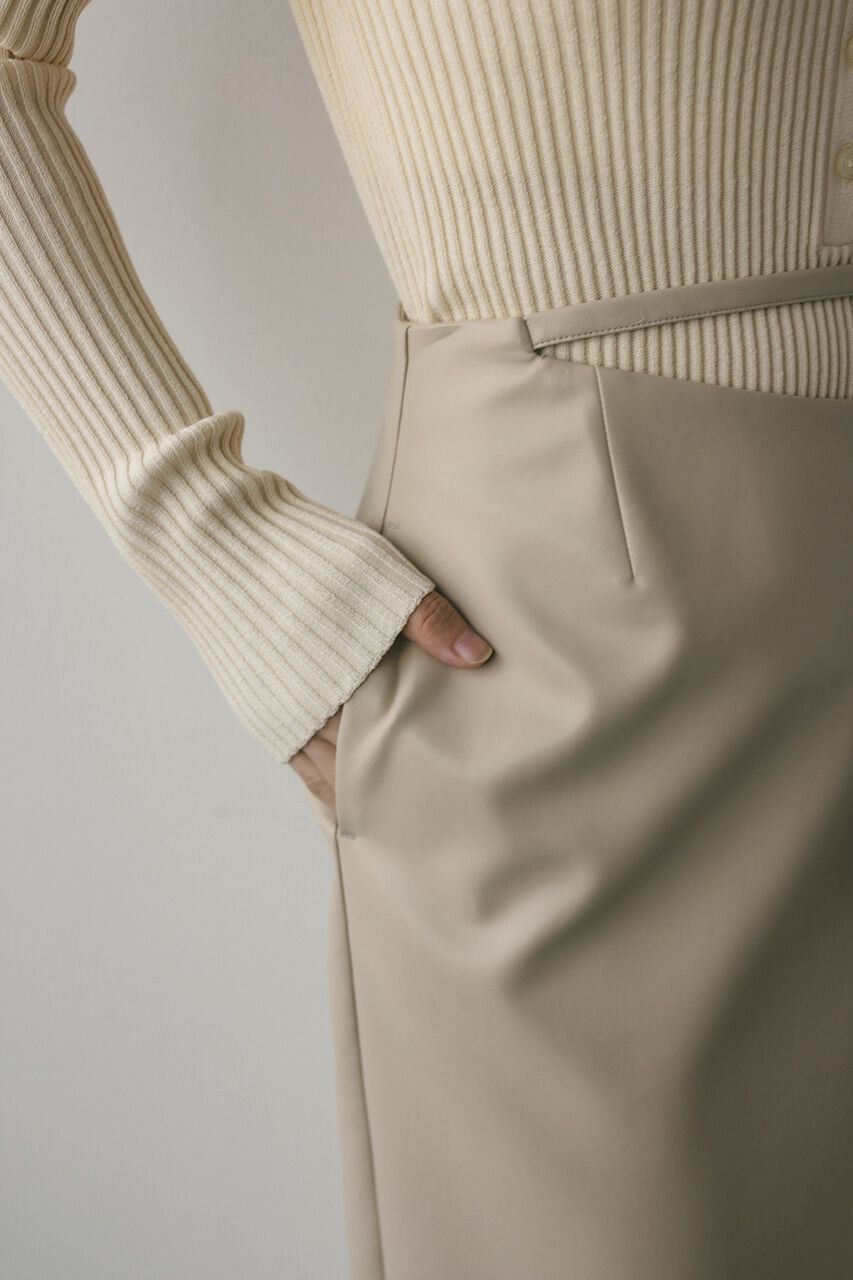 STYLEMIXER「スランティングストリングスカート」|スカート|