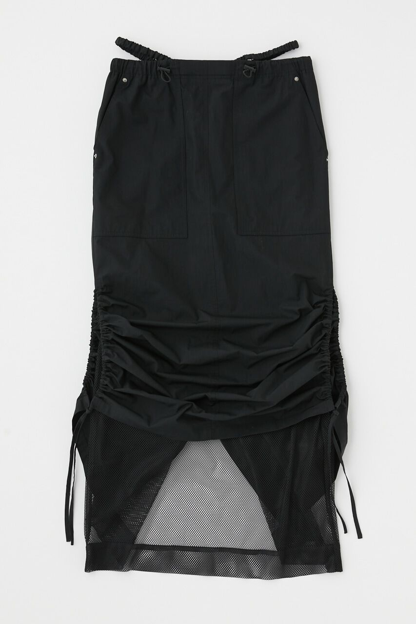 MOUSSY「MESH LAYERED CARGO スカート」|スカート|