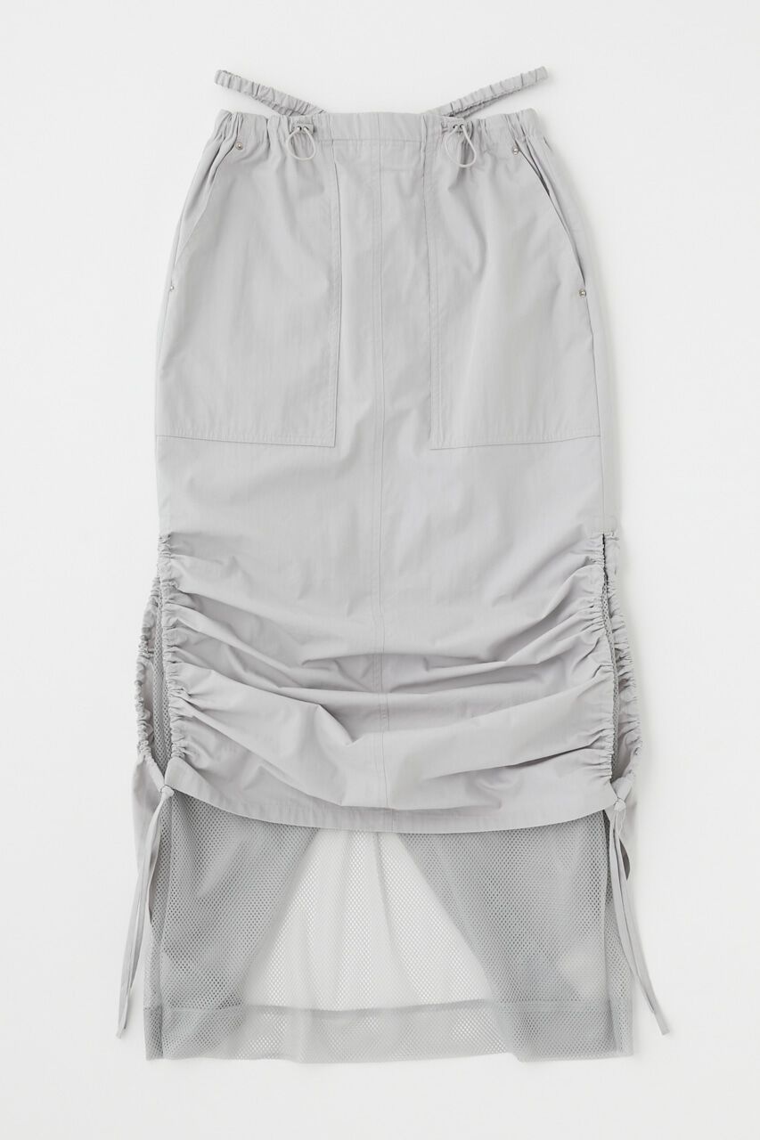 MOUSSY「MESH LAYERED CARGO スカート」|スカート|