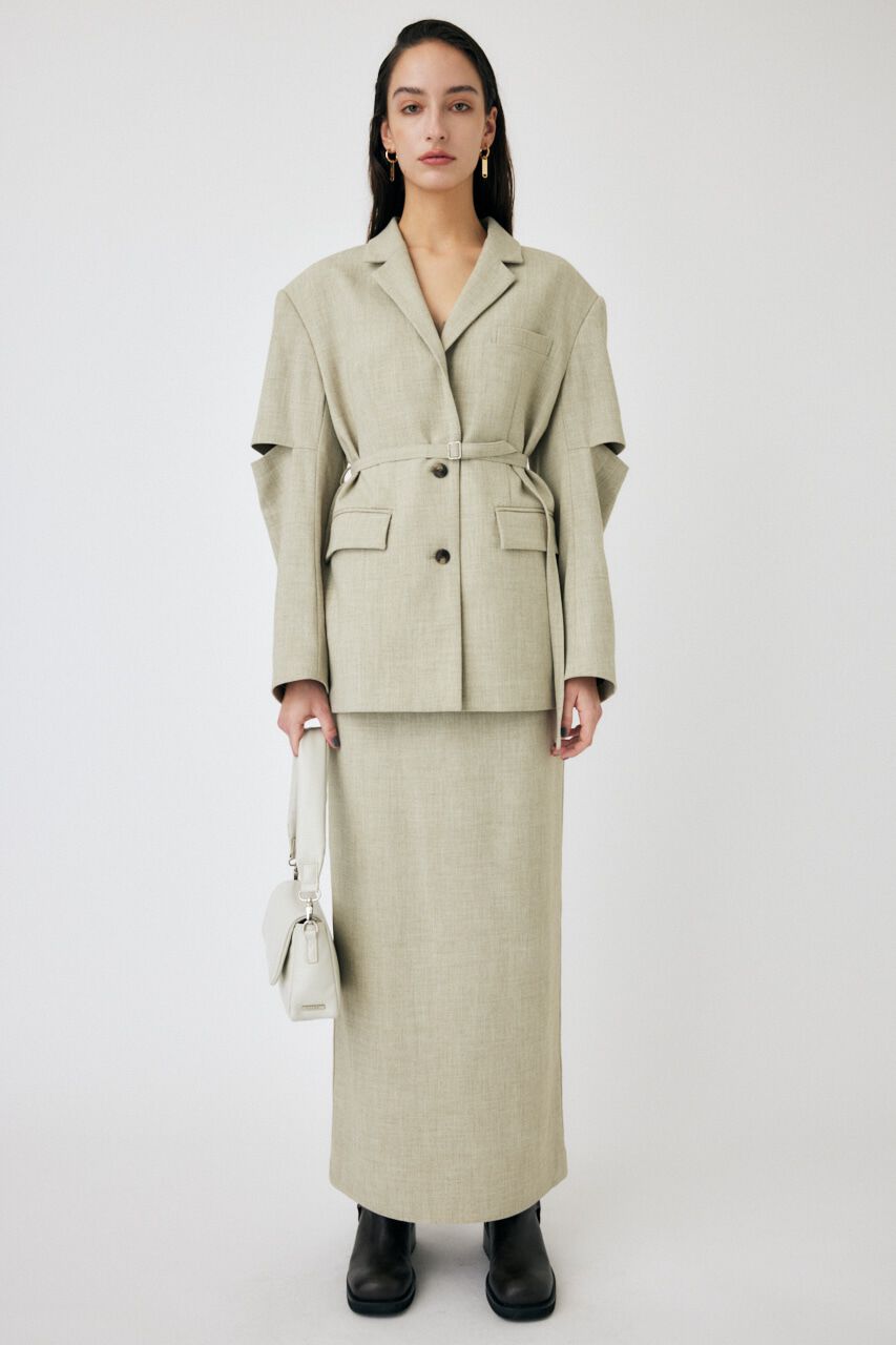 MOUSSY「I LINE MAXI スカート」|スカート|