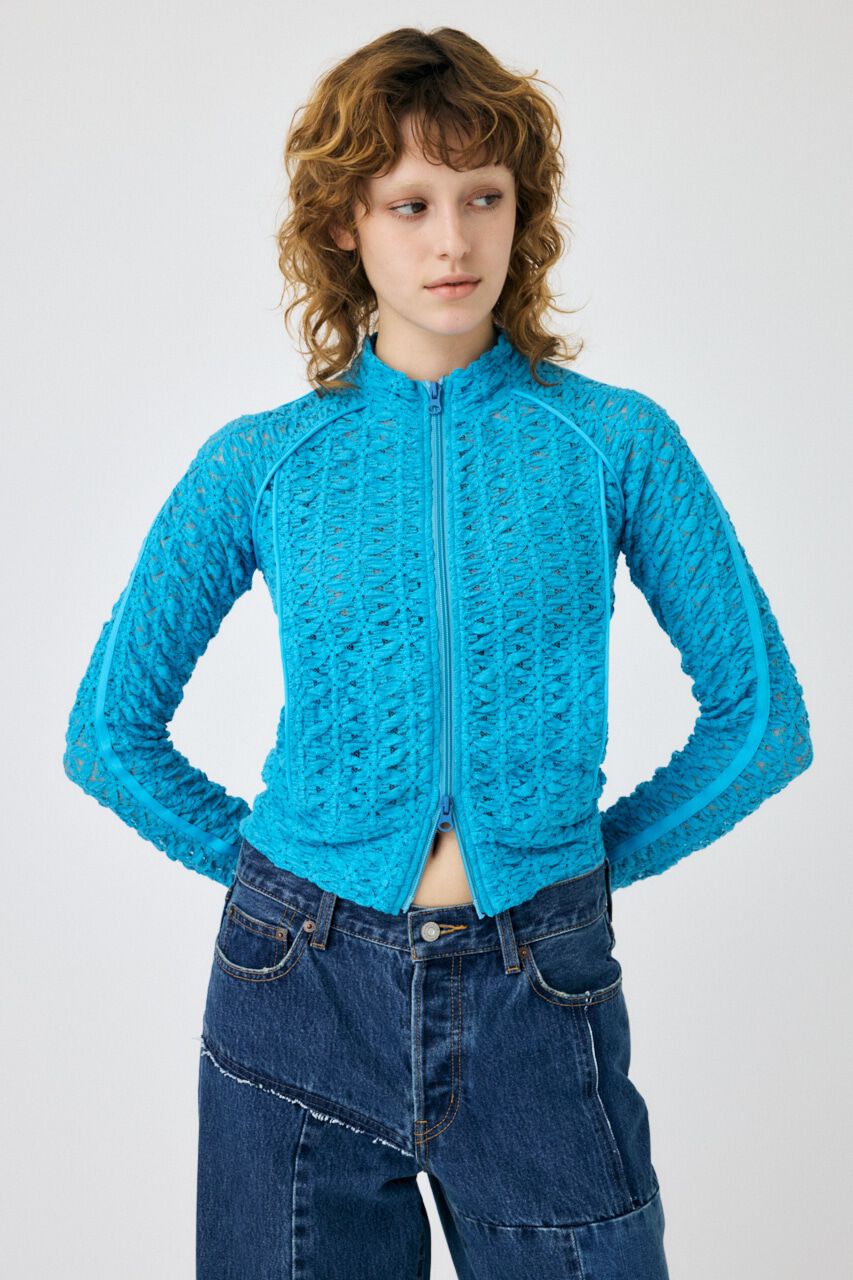 MOUSSY「BUMPY LACE TRACK ジャケット」|その他|