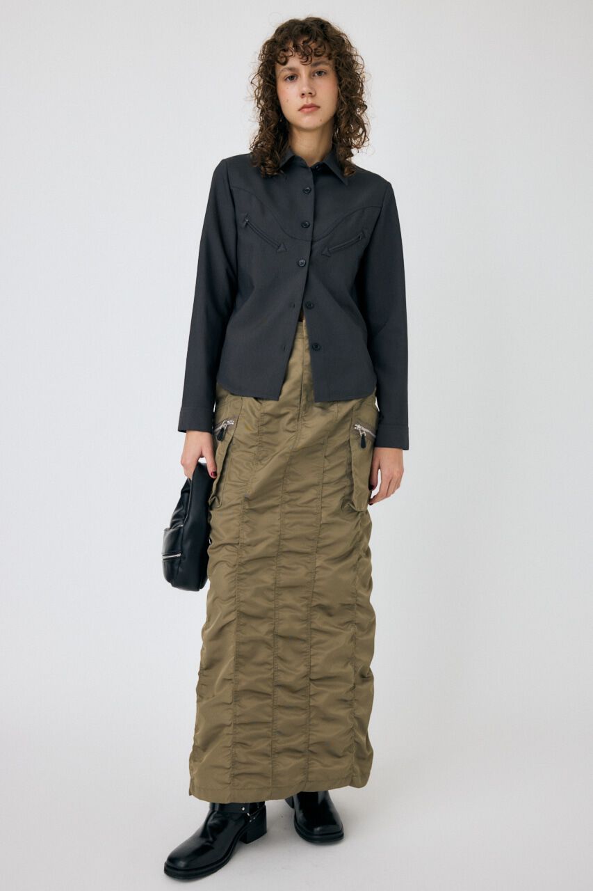 MOUSSY「NYLON CARGO スカート」|スカート|