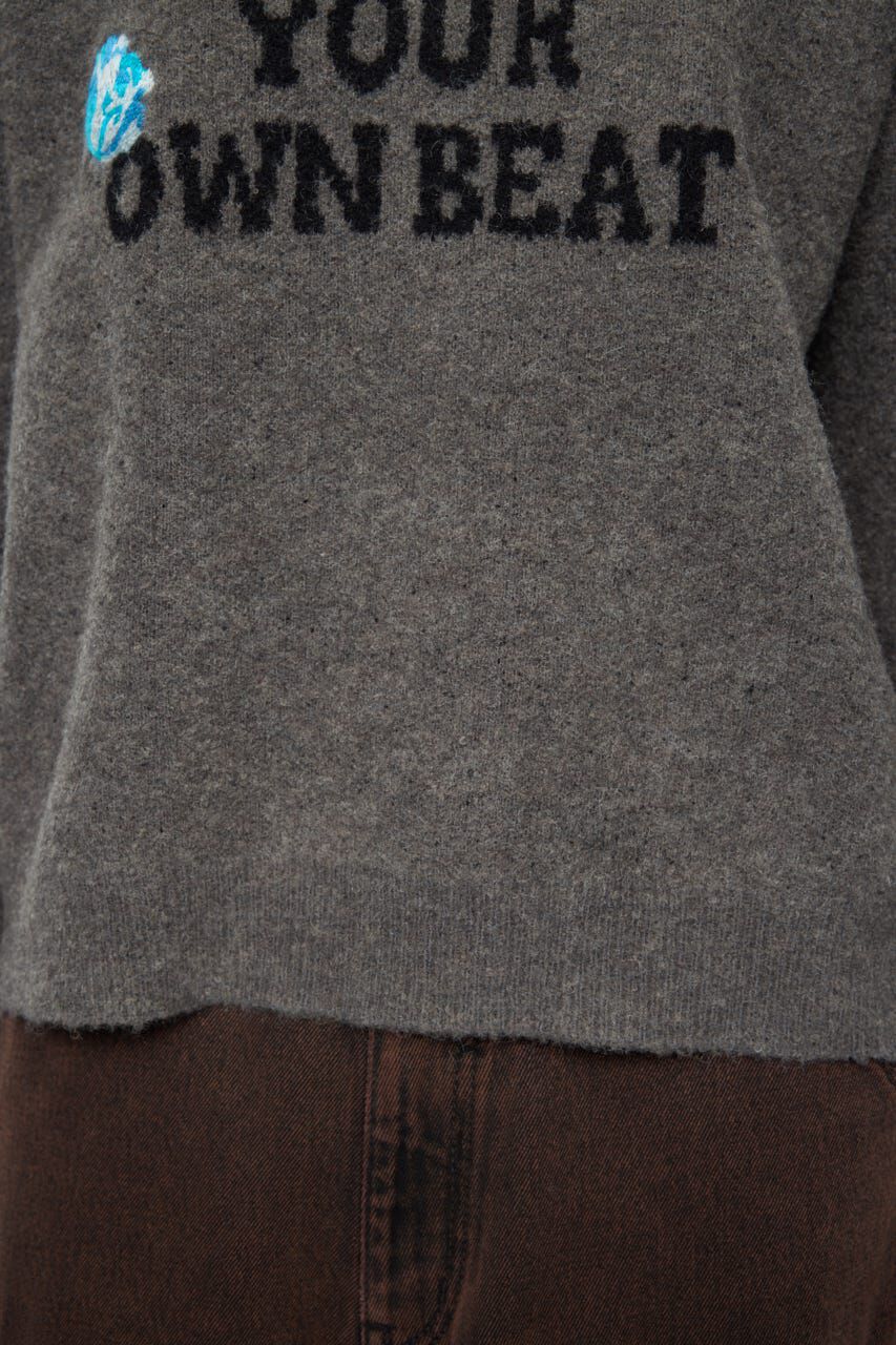 MOUSSY「FLORAL PATCH JACQUARD セーター」|ニット・セーター|