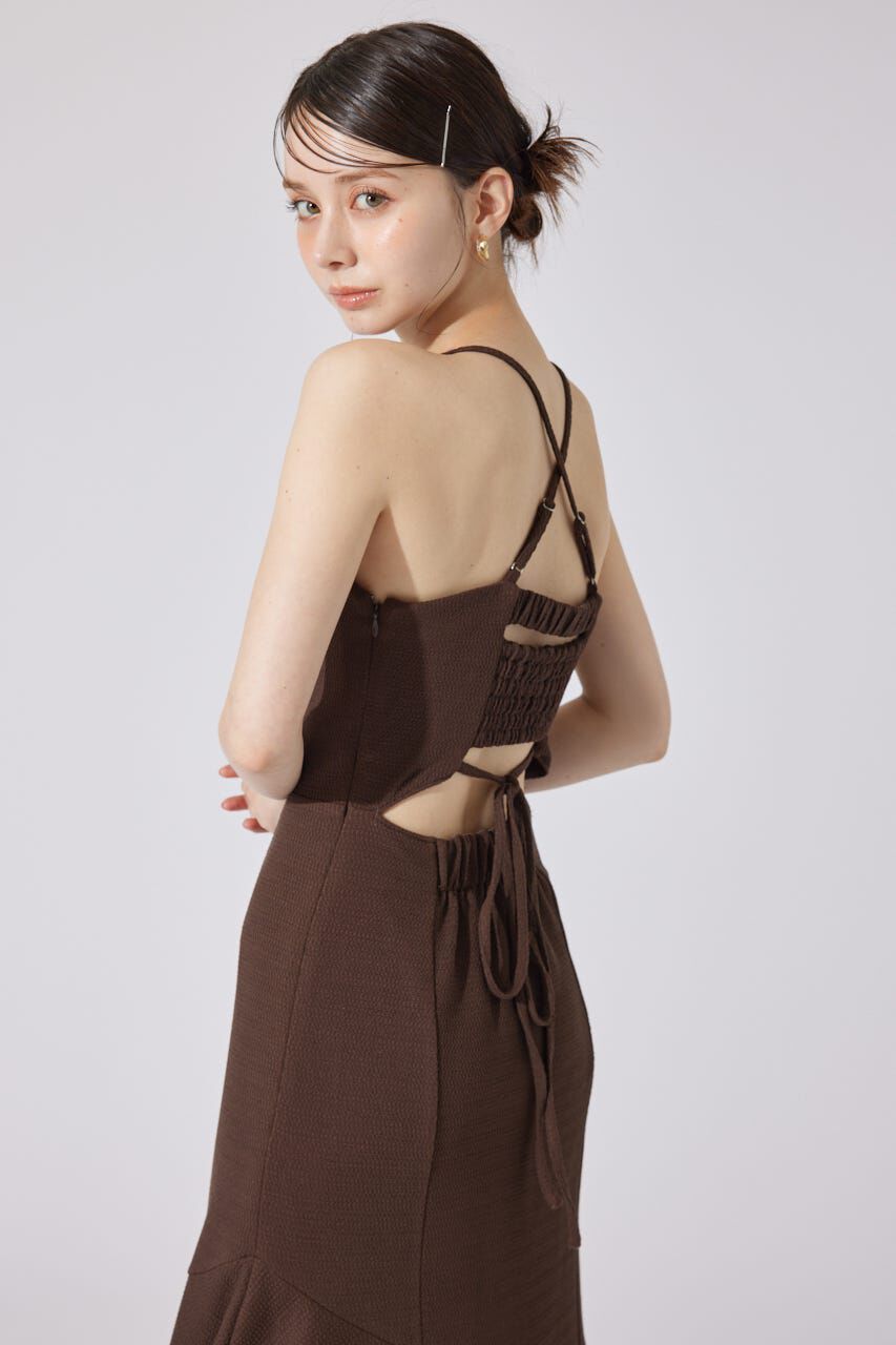 rienda「カップ付きマーメイドキャミワンピース」|ワンピース|