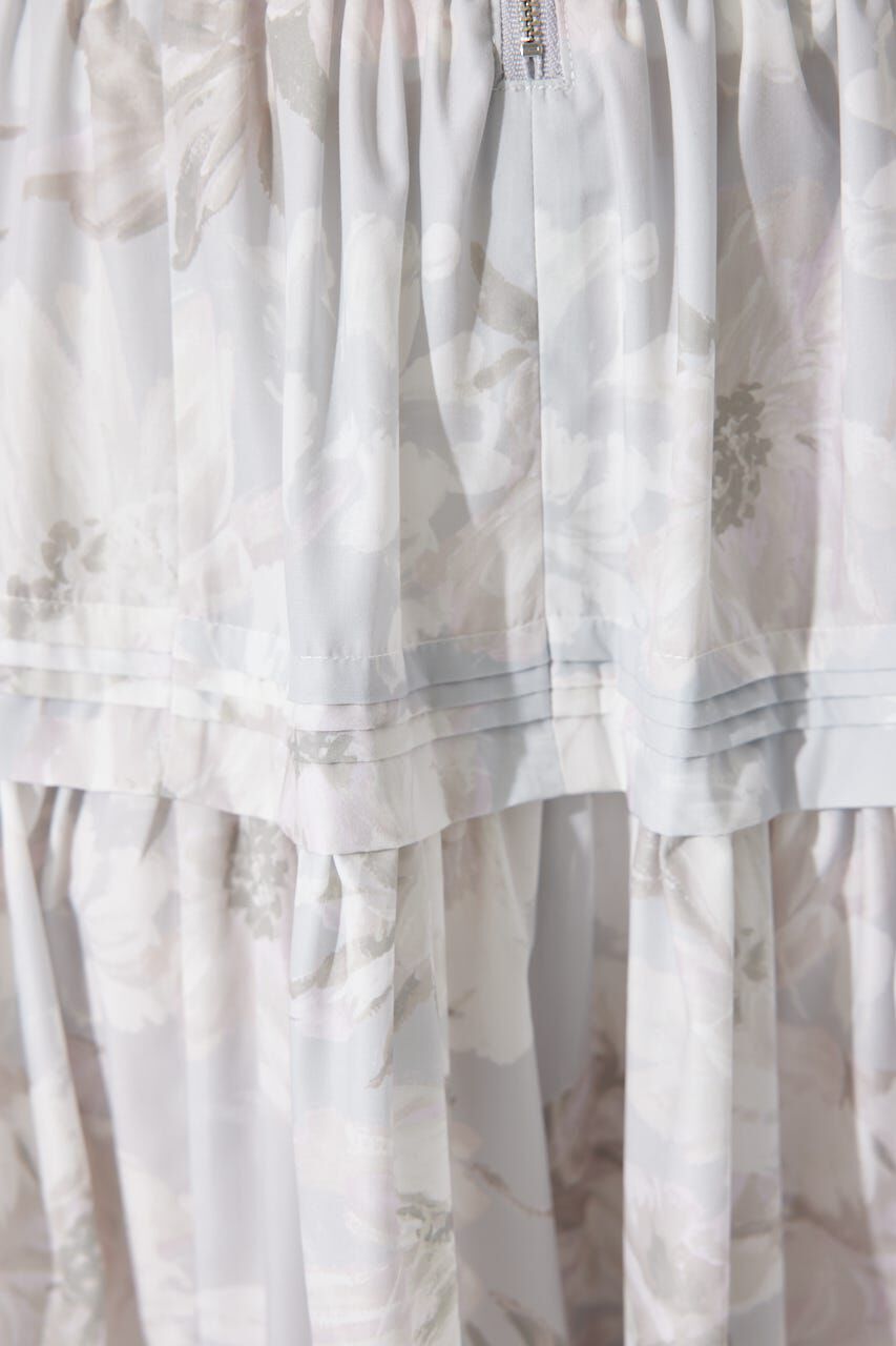 rienda「ウエストシャーリングタックデザインフレアスカート」|スカート|