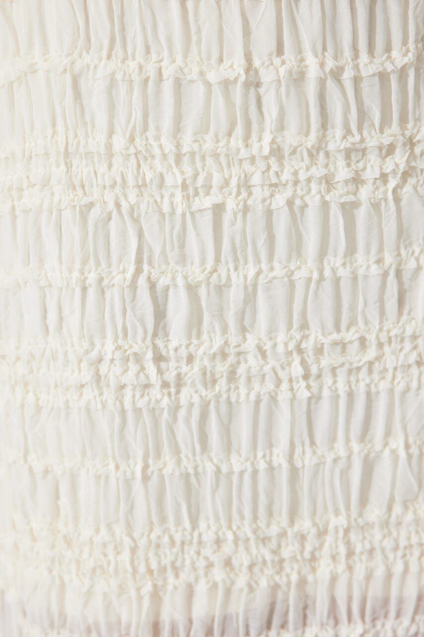 rienda「シャーリングカットフリルスカート」|スカート|