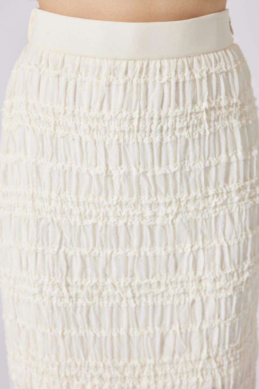 rienda「シャーリングカットフリルスカート」|スカート|
