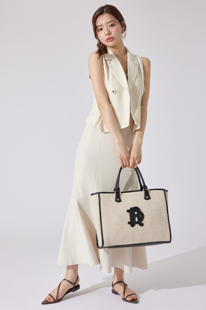 rienda「トリミングビッグトートバッグ」|その他|