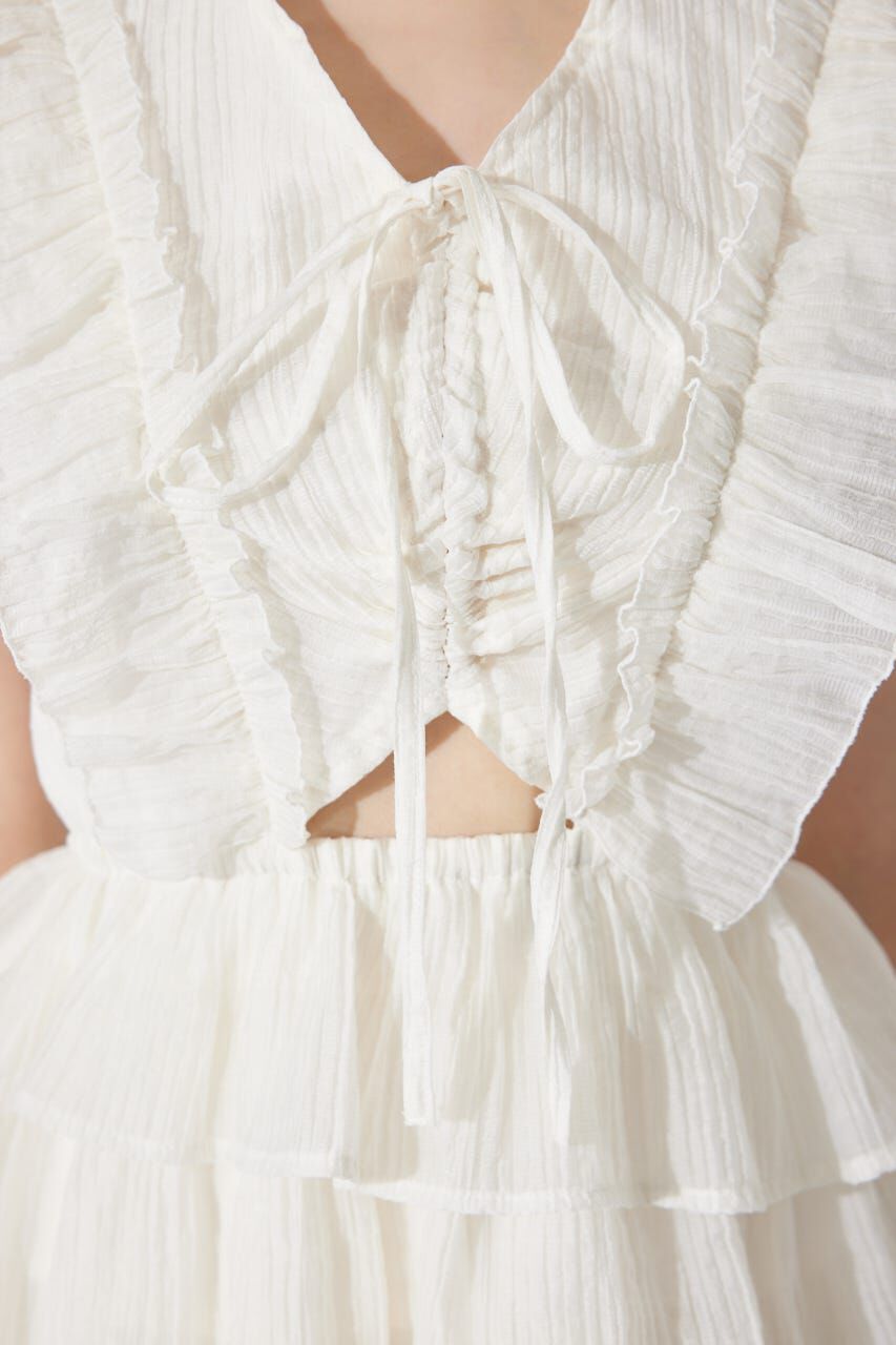 rienda「ティアードフリルミニワンピース」|ワンピース|