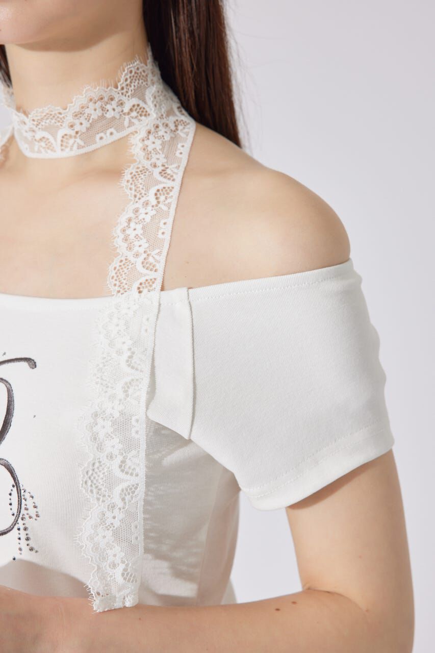 rienda「2WAYオフショルTシャツ」|Tシャツ・カットソー|