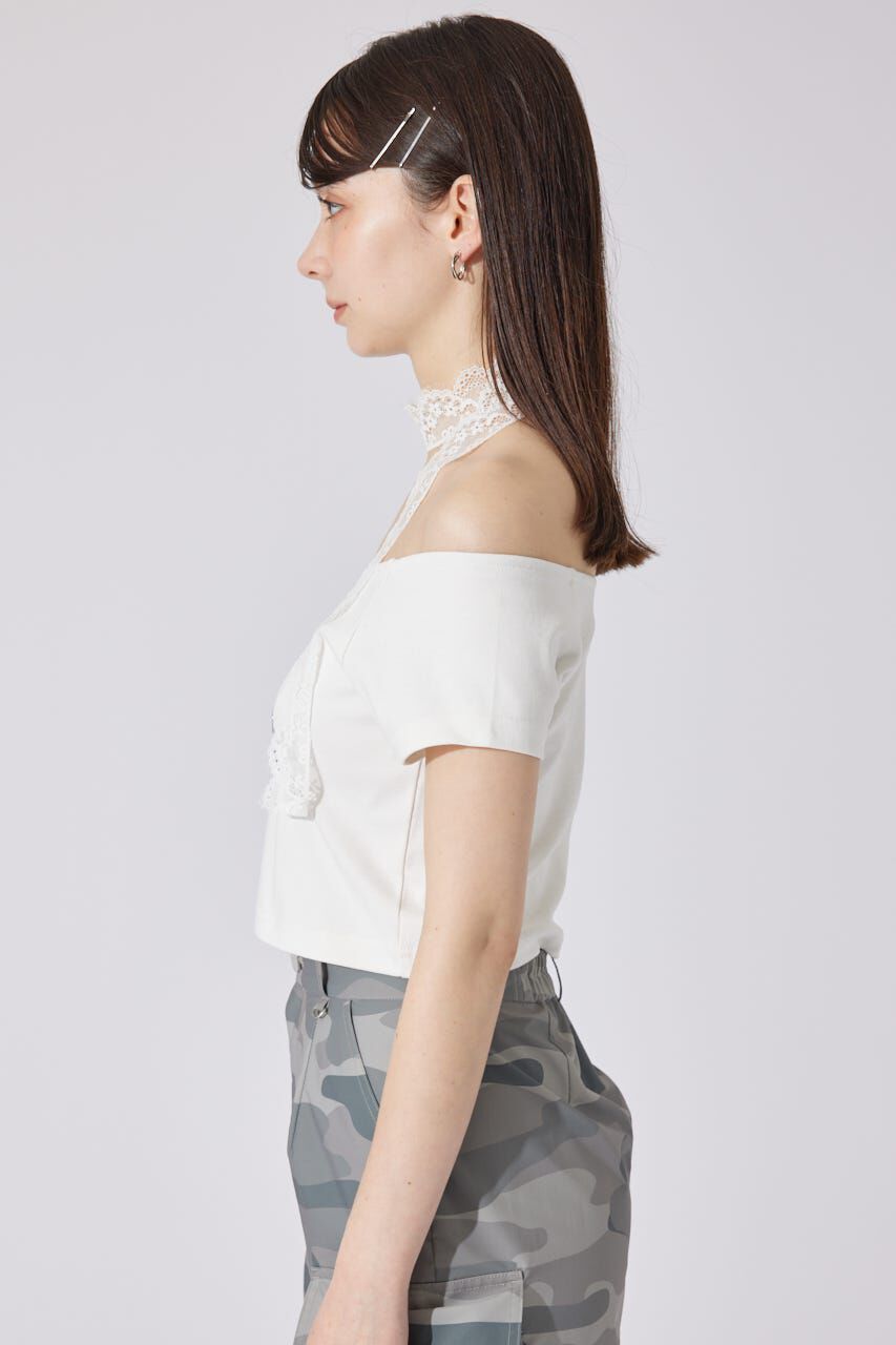 rienda「2WAYオフショルTシャツ」|Tシャツ・カットソー|