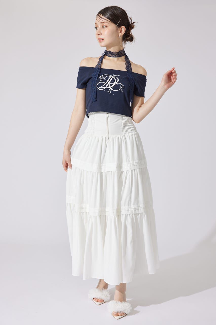 rienda「2WAYオフショルTシャツ」|Tシャツ・カットソー|