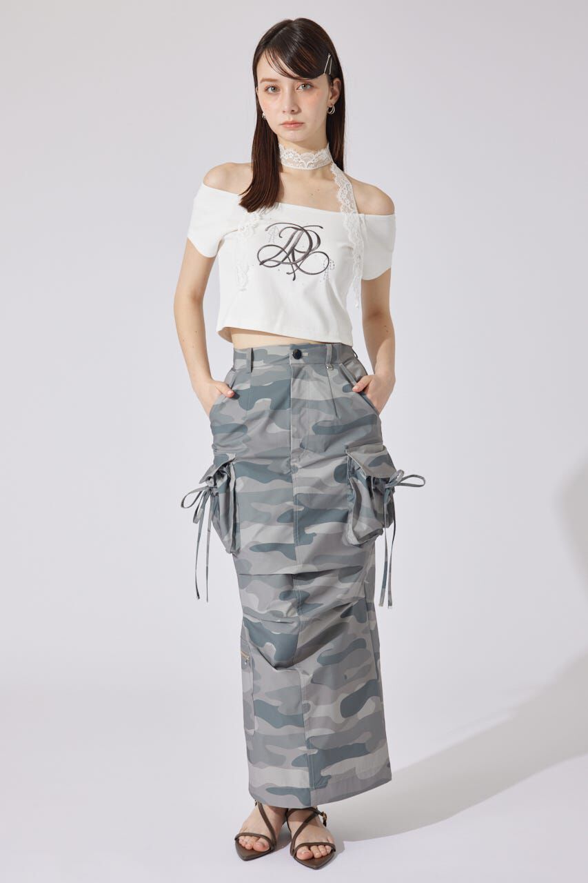 rienda「タイトカーゴジャストウエストスカート」|スカート|