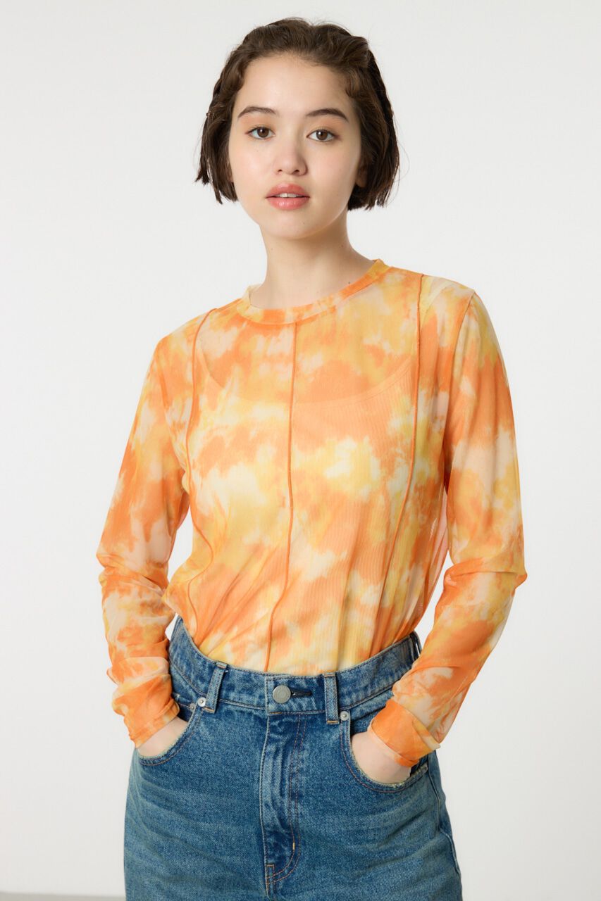 RODEO CROWNS「ニュアンスパターンシアートップス」|シャツ・ブラウス|