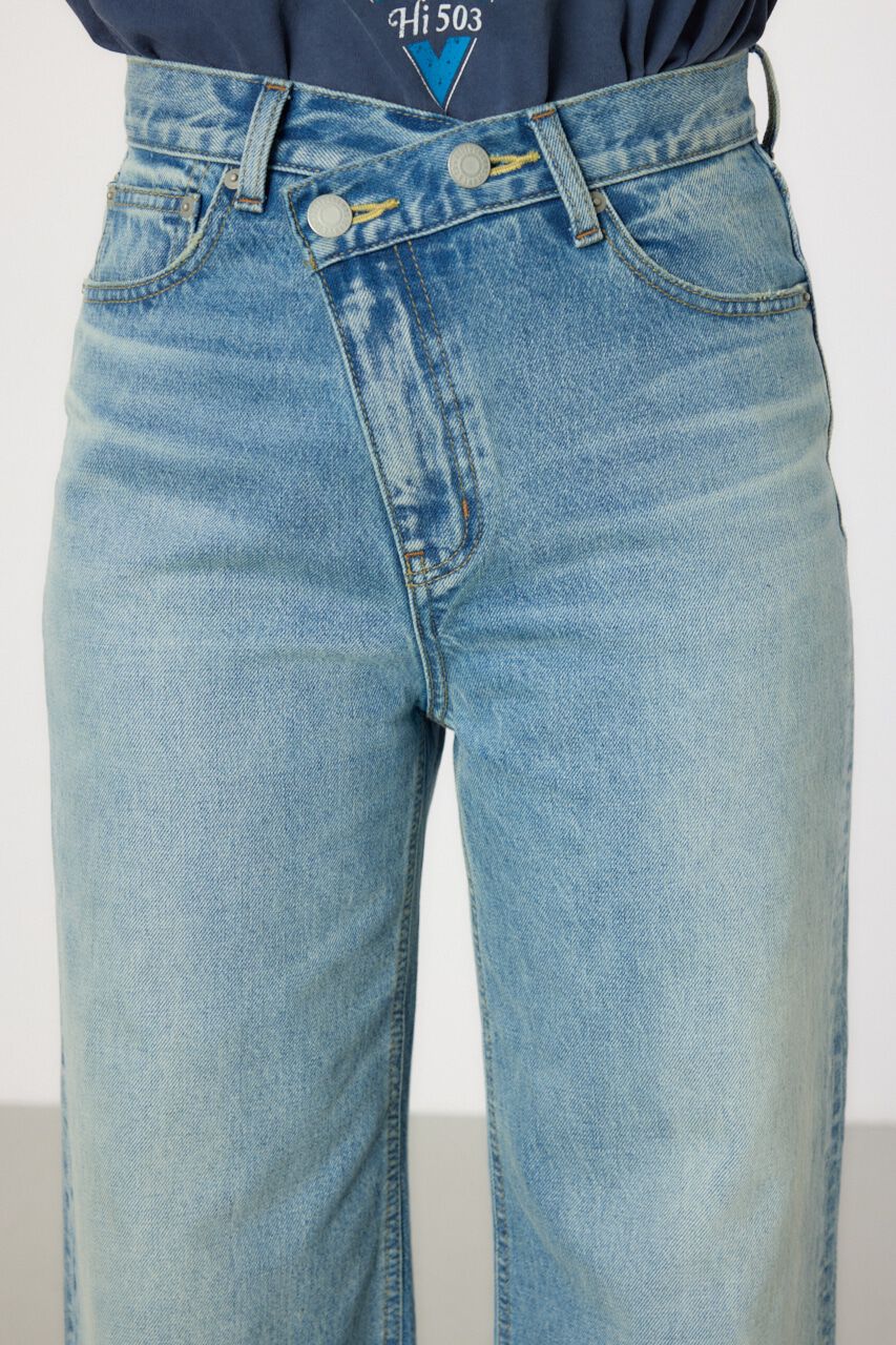 RODEO CROWNS「waist designフレアデニムパンツ」|デニム|