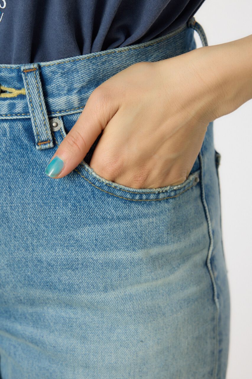 RODEO CROWNS「waist designフレアデニムパンツ」|デニム|