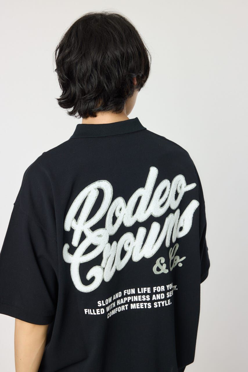 RODEO CROWNS「バックサガラロゴポロシャツ」|Tシャツ・カットソー|