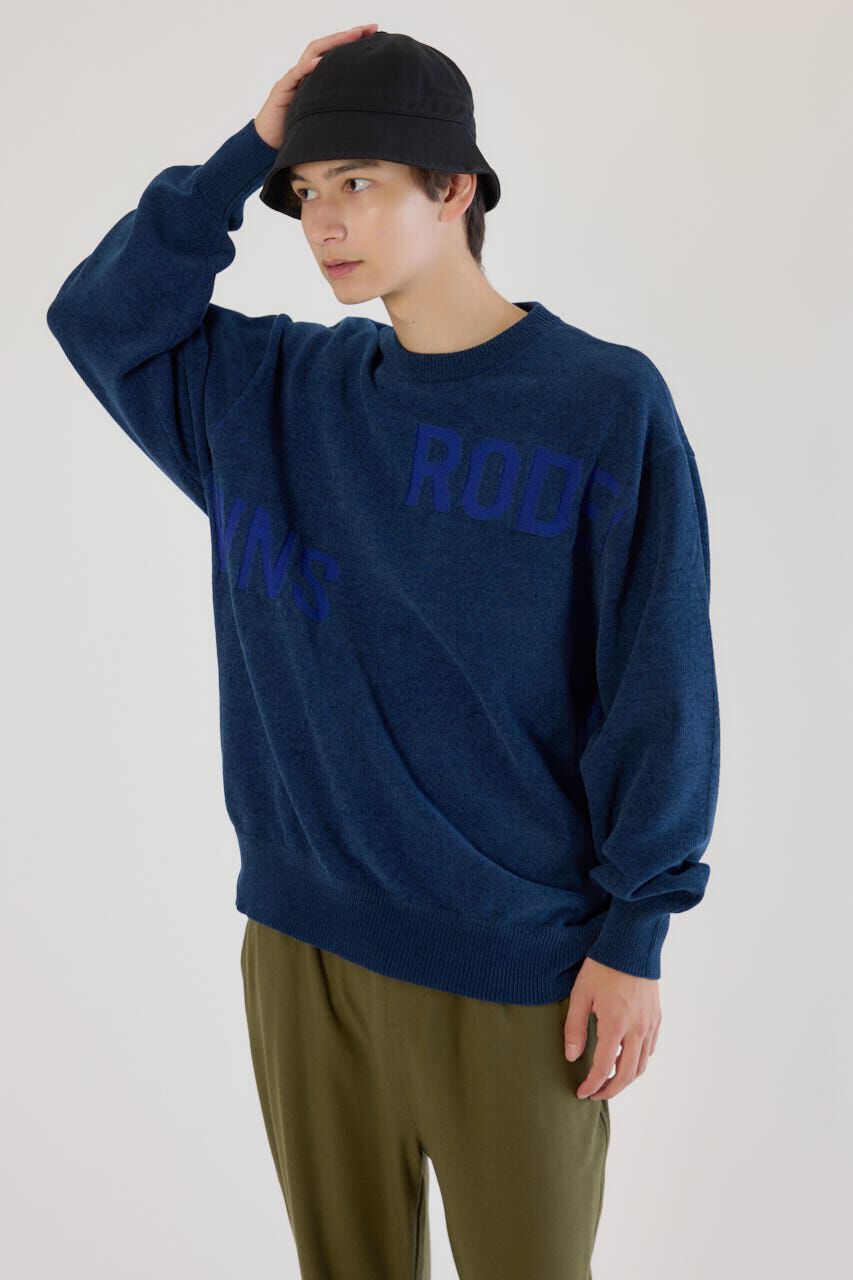 RODEO CROWNS「ランダムロゴモールニット」|ニット・セーター|