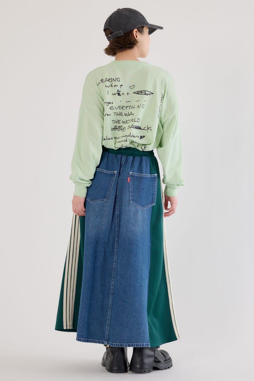 RODEO CROWNS「カスタムトラック デニムスカート」|スカート|