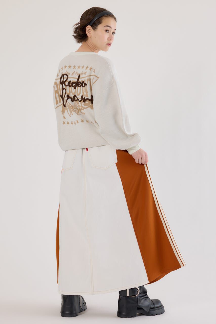 RODEO CROWNS「カスタムトラック デニムスカート」|スカート|