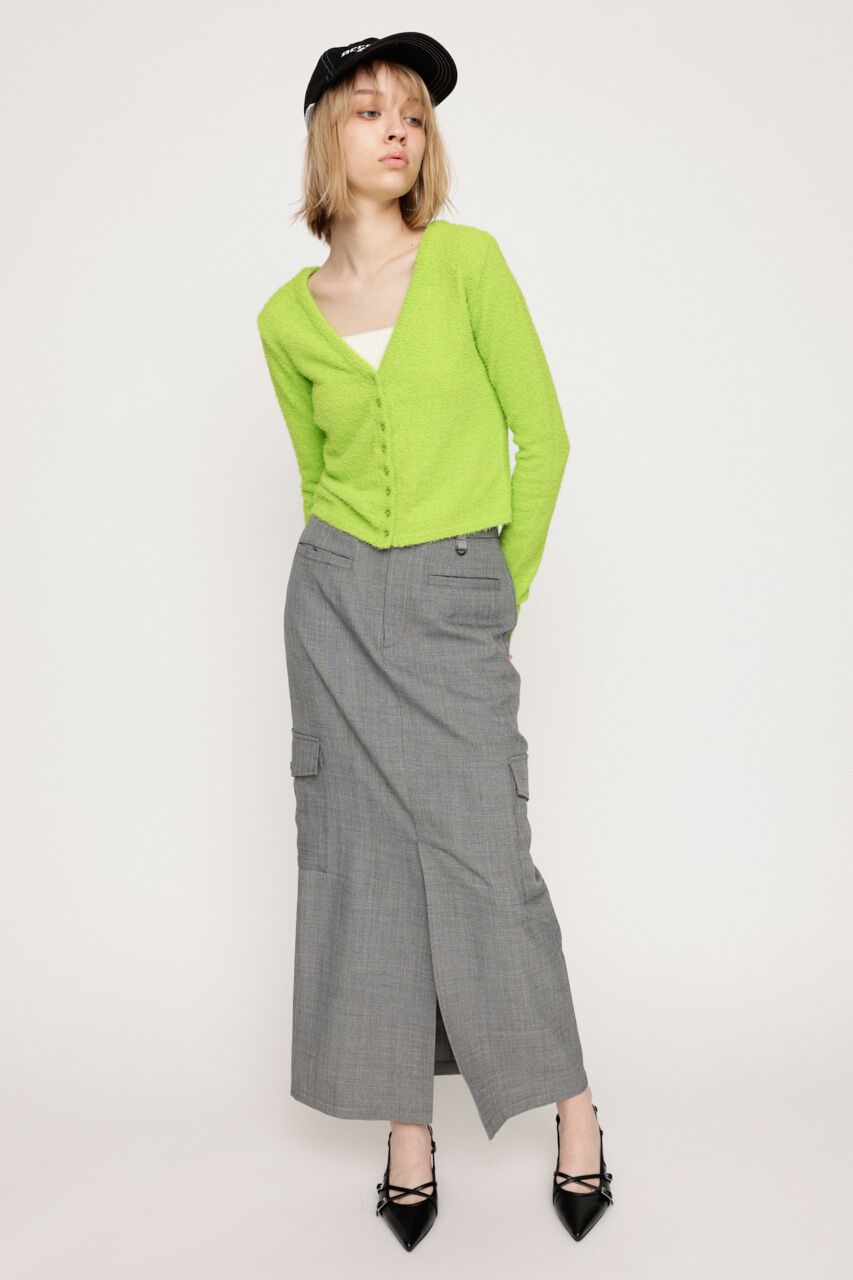 SLY「FRONT SLIT SIDE PK I LINE スカート」|スカート|